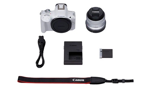Canon EOS R50 + RF-S 18-45 IS STM Weiss - 5