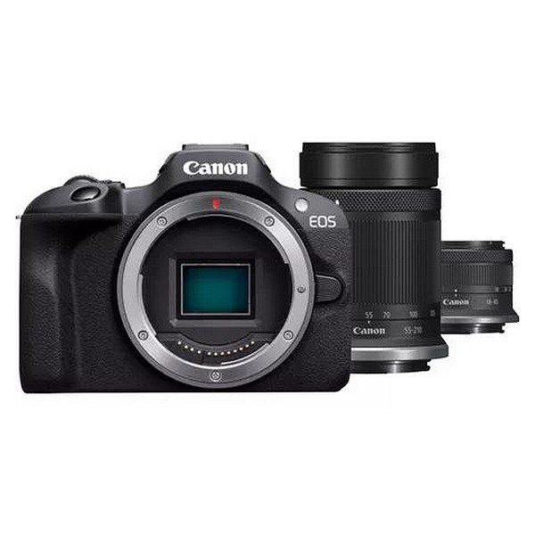Canon EOS R100 + RF-S 18-45 IS STM + 55-210 IS STM