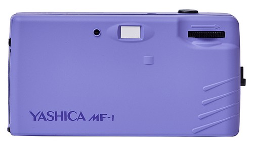 Yashica MF-1 lavendel, analoge KB-Kamera reusable inkl. Film (Color 400-24)+Batt. - 1
