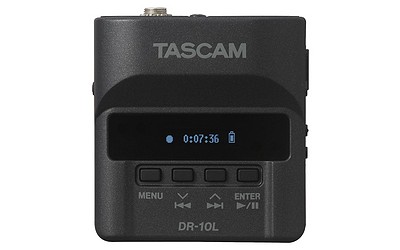 Tascam DR-10L Audiorecorder mit Lavalier-Mikrofon