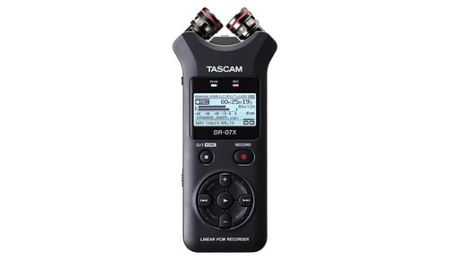 Tascam DR-07X Stereo-Audiorecorder + USB-Interface - 1