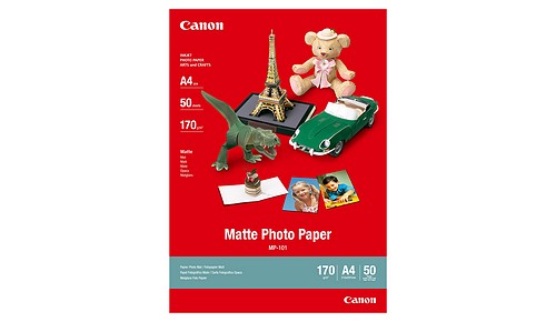 Canon MP-101 Fotopapier matt A4 50 Blatt 170g/m² - 1