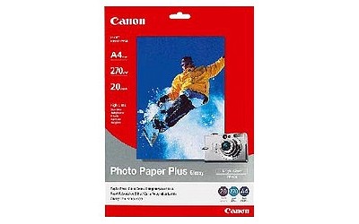 Canon Fotopapier A4, 20 Blatt Plus Seidenglanz