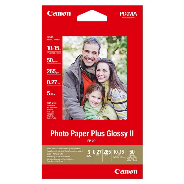 Canon Fotopapier PP201 10x15 50 Blatt