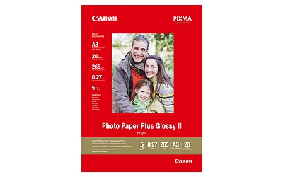 Canon Fotopapier Plus II A3, 20 Blatt 260g/m²