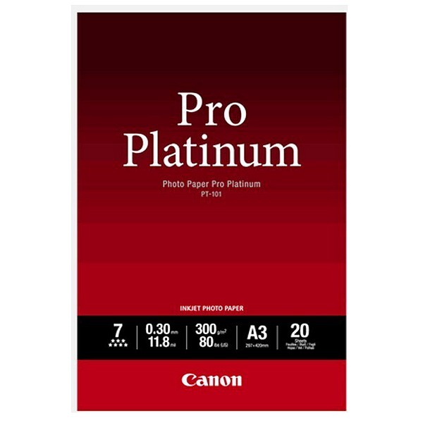 Canon A3 Premium Fotopapier 20 Blatt 300g/m² glos