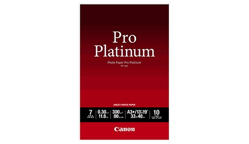 Canon Platinum A3+ Fotopapier 10 Blatt 300g/m² glo - 1