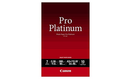 Canon Platinum A3+ Fotopapier 10 Blatt 300g/m² glo