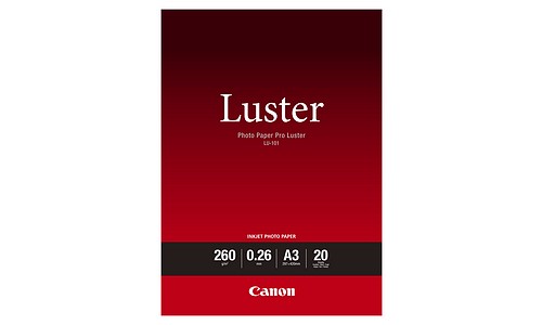 Cano PRO-Fotopapier Luster A3, 20 Blatt 260g/m²