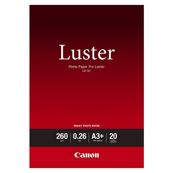 Canon PRO Fotopapier Luster A3+, 20 Blatt 260g/m²