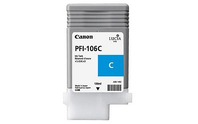 Canon PFI-106C Cyan 130ml Tinte
