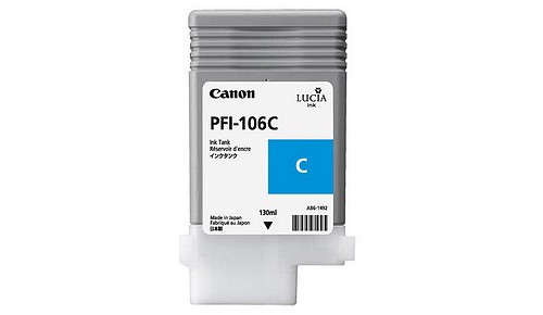 Canon PFI-106C Cyan 130ml Tinte - 1