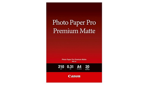 Canon Premium Matt Fotopapier A4, 20 Blatt 210g/m² - 1