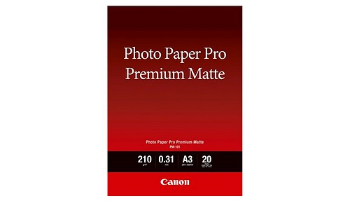 Canon Fotopapier PM-101 A3 20 Blatt Matt - 1