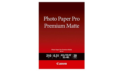 Canon Premium Matt Fotopapier A3+ 20 Blatt 210g/m² - 1