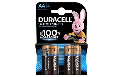 Duracell Ultra Power Mignon 4er-Pack AA