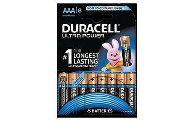 Duracell Batterie Ultra 100 Power Micro 8er-Pack