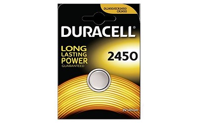 Duracell Batterie Lithium CR 2450