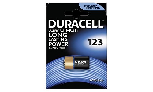 Duracell Batterie Ultra Lithium CR123