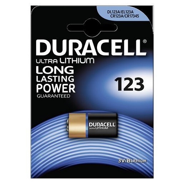 Duracell Batterie Ultra Lithium 123