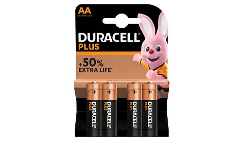 Duracell Batterie Plus 100 Mignon AA 4er-Pack - 1