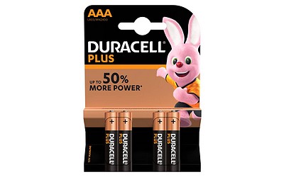 Duracell Plus 100 Micro AAA 4er-Pack