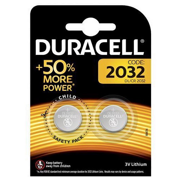 Duracell Batterie Lithium CR 2032 2er-Pack