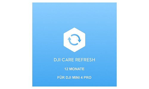 DJI Care Refresh für Mini 4 Pro 1 Jahr Aktivierungscode für 12 Monate