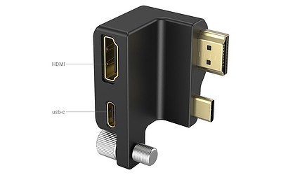 SmallRig 3289 HDMI+USB-C-Winkel Adapter BMPCC