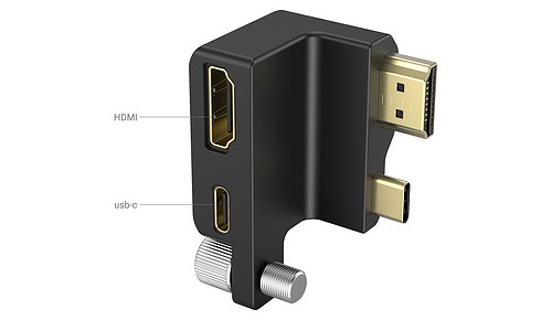 SmallRig 3289 HDMI+USB-C-Winkel Adapter BMPCC - 3