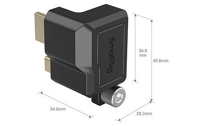 SmallRig 3289 HDMI+USB-C-Winkel Adapter BMPCC