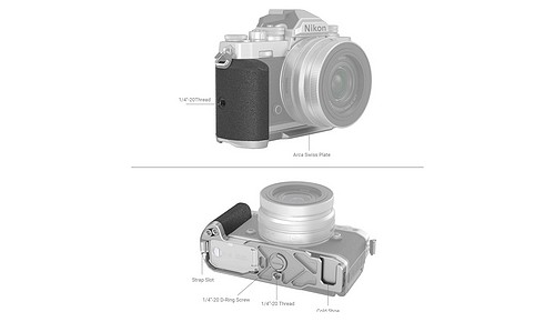 SmallRig 3480 L-Shape Griff für Nikon Z fc - 3
