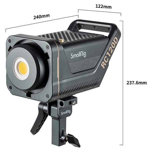 SmallRig 3612 RC 120D Tageslicht LED-Videoleuchte