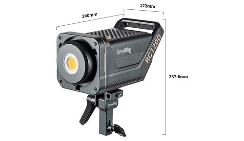 SmallRig 3612 RC 120D Tageslicht LED-Videoleuchte - 1