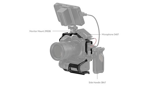 SmallRig 3982 Cage für Nikon Z8 mit MB-N12 - 5