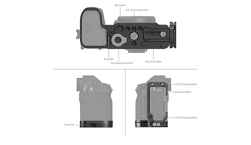 SmallRig 4231 L-Bracket für Fujifilm X-S20 - 6