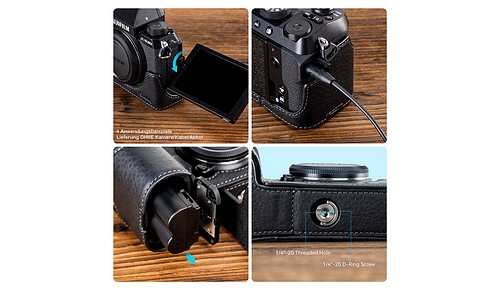 SmallRig 4232 Leather Case für Fujifilm X-S20 - 2
