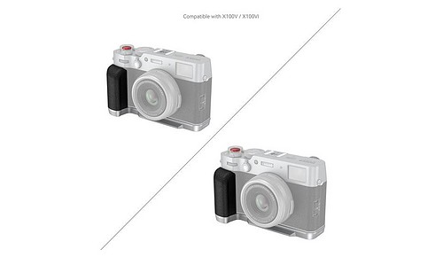 SmallRig 4555 L-Shape Griff silber für Fujifilm X100VI / X100V - 1