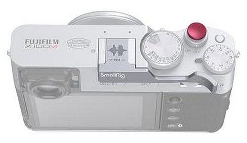 SmallRig 4566 Daumen-Griff silber für Fujifilm X100VI / X100V - 4