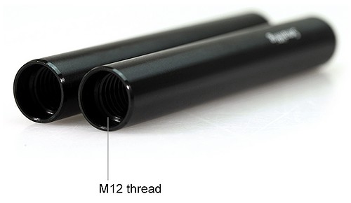 SmallRig Aluminium-Rods 15 2-er M12 Innengewinde - 1