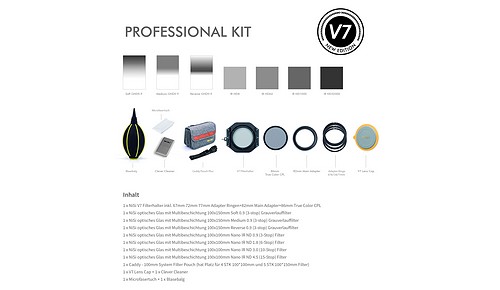 NiSi Professional Kit V7+TC CPL 100mm - 1