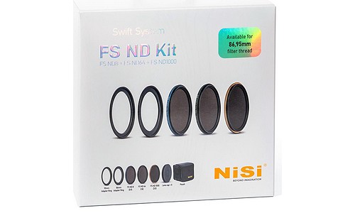NiSi FS ND Kit (FS ND8, 64und 1000) für 86/95mm