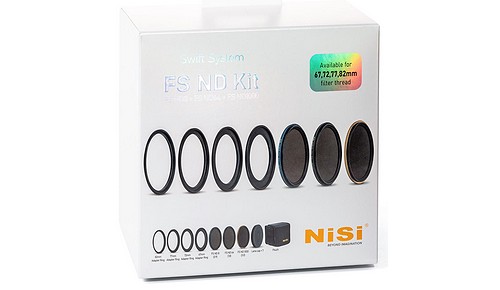 NiSi FS ND Kit (FS ND8, 64und 1000) für 67/72/77/82mm - 1