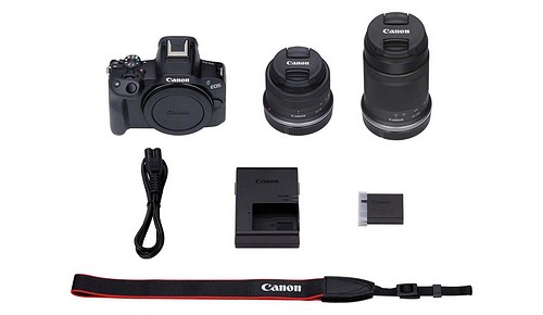 Canon EOS R50 + RF-S 18-45 IS STM+RF-S 55- B-Ware - 1