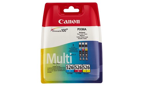 Canon CLI-526 Multipack 3x9ml Tinte c/ m/ y