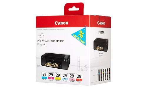 Canon PGI-29 Multip. Color C/M/Y und PC/PM/R Tinte