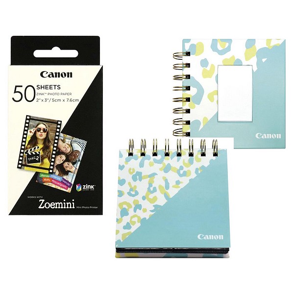 Canon Zoemini Paper Kit, Zinkpapier 50 Bl. ZP2030