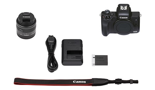 Canon EOS M50 II + 15-45 IS STM + VLogger Kit - 10