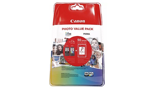 Canon PG-540L/CL-541 XL PhotoValuePack Tinte+Papie - 1