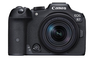 Canon EOS R7 + RF-S 18-150/3,5-6,3 IS STM +EF/R